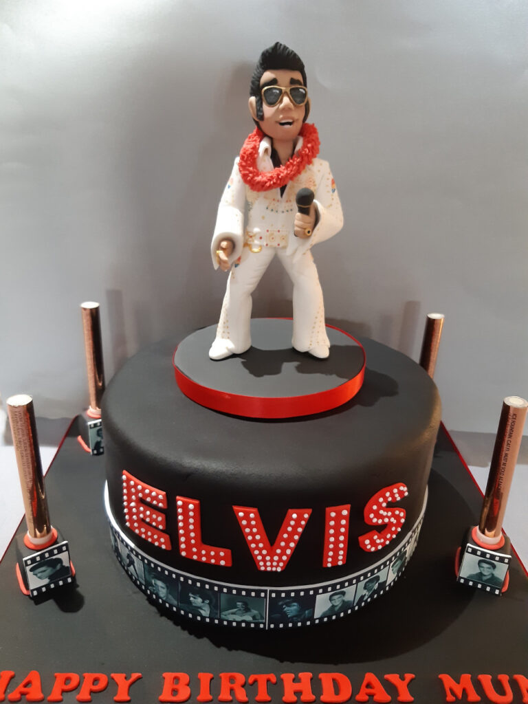 Ambers Sugar Models and Cakes Norfolk and Suffolk - Elvis