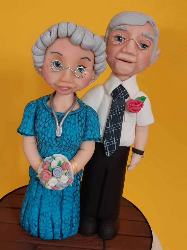 Ambers Sugar Models and Cakes Norfolk and Suffolk - Older couple