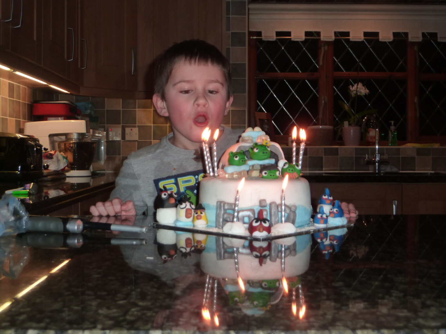 Eoin and cake